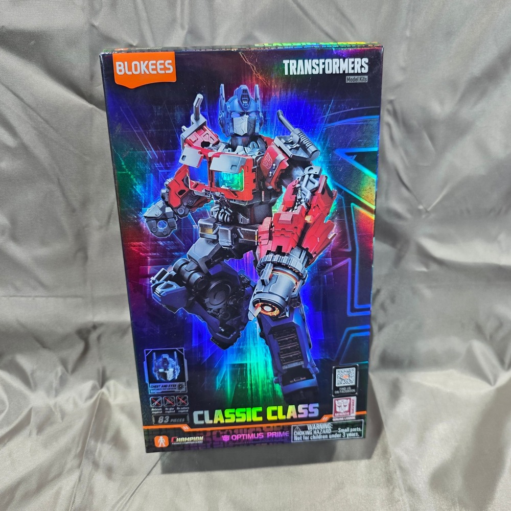Blokees Transformers Classic Class 01 Optimus Prime Model Kit 83 Pieces New